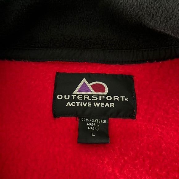 Outer sports  Active Wear Woman’s Jacket Full zip front Size L-XL - Picture 3 of 6